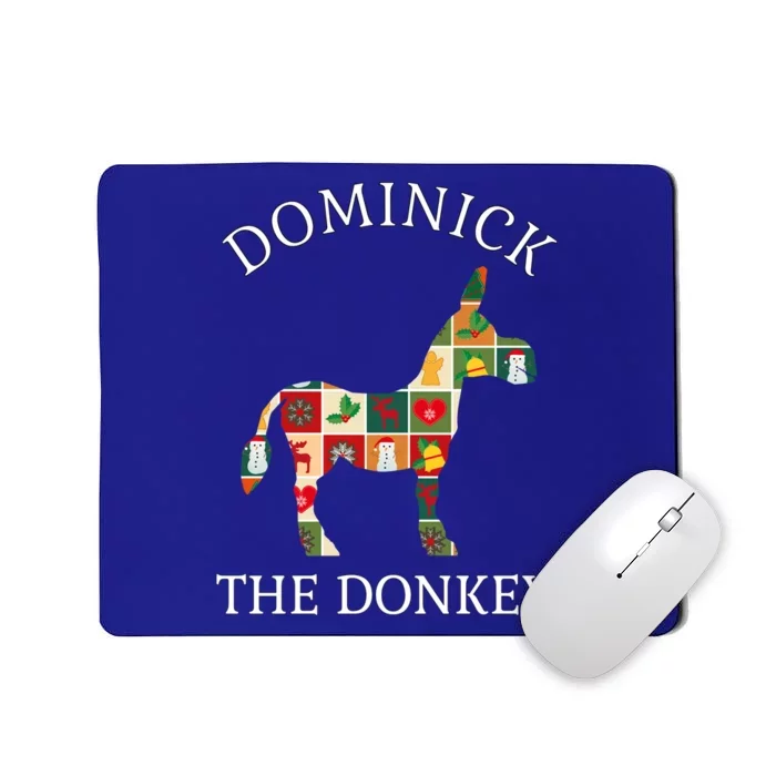 Dominick The Donkey Italian Christmas Gift Mousepad