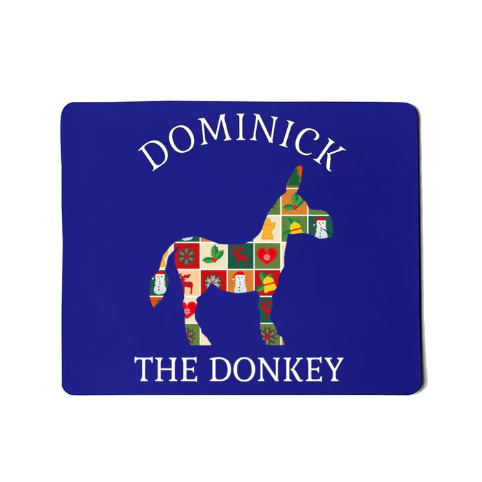 Dominick The Donkey Italian Christmas Gift Mousepad