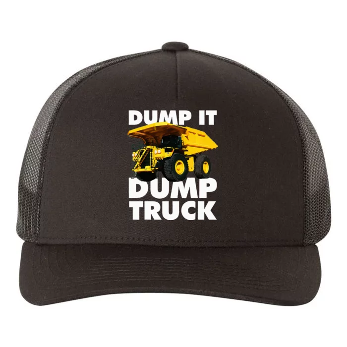 Dump Truck Yupoong Adult 5-Panel Trucker Hat