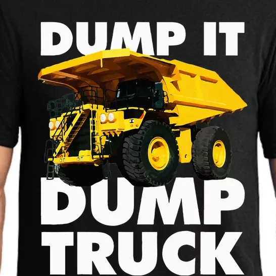 Dump Truck Pajama Set