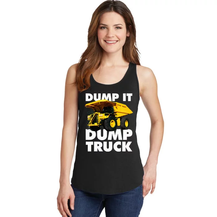 Dump Truck Ladies Essential Tank