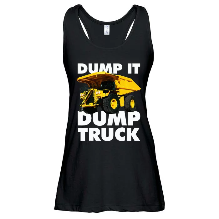 Dump Truck Ladies Essential Flowy Tank