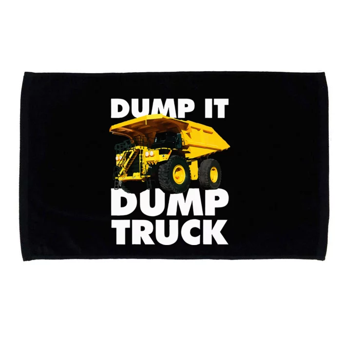 Dump Truck Microfiber Hand Towel