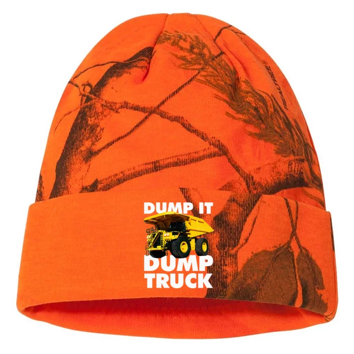 Dump Truck Kati - 12in Camo Beanie