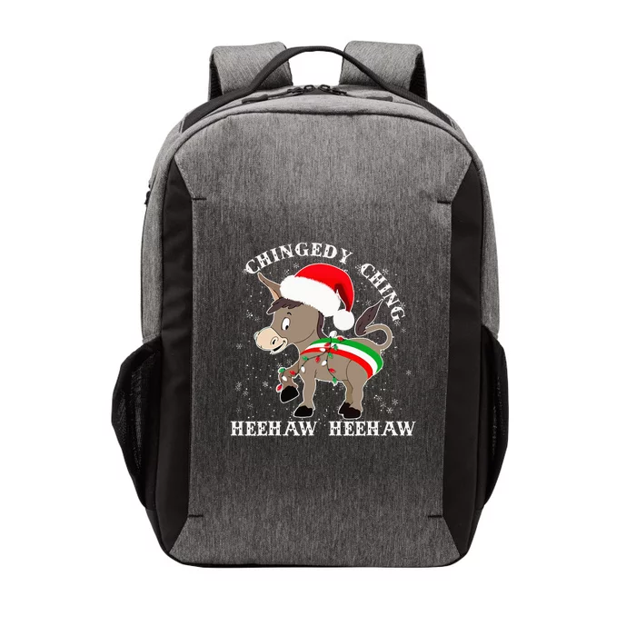 Dominick The Donkey Chingedy Ching Italian Christmas Donkey Vector Backpack