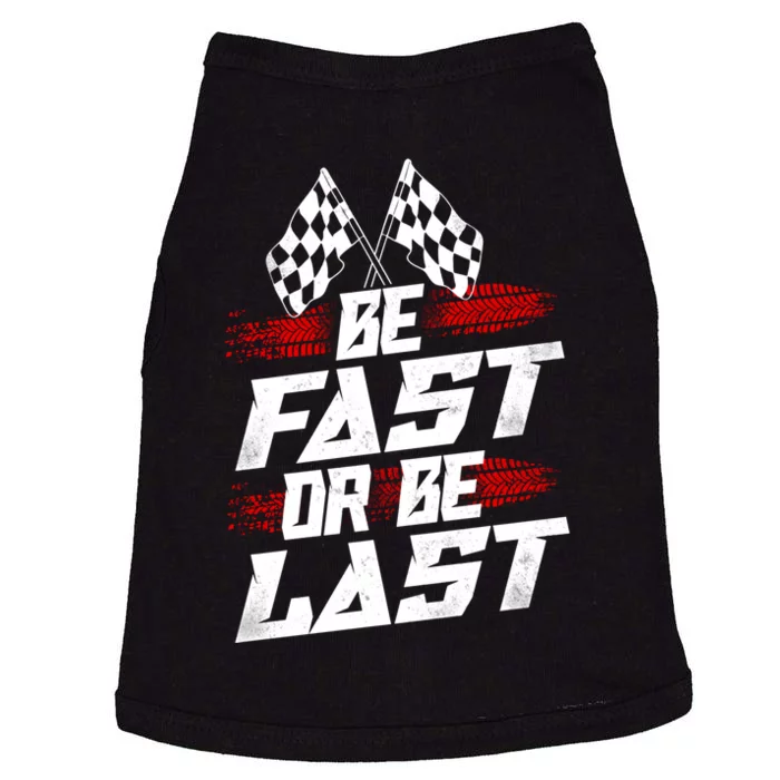 Dirt Track Drag Racing Race Vintage Gift Doggie Tank