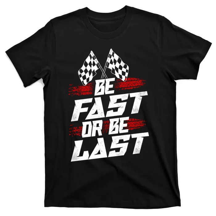 Dirt Track Drag Racing Race Vintage Gift T-Shirt