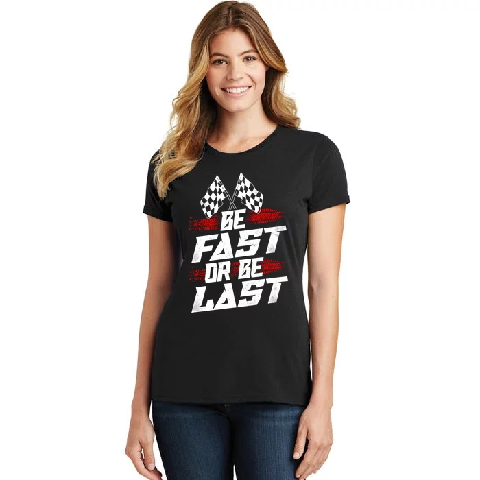 Dirt Track Drag Racing Race Vintage Gift Women's T-Shirt