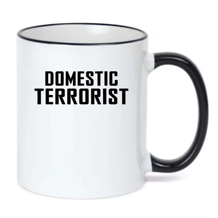 Domestic Terrorist Black Color Changing Mug