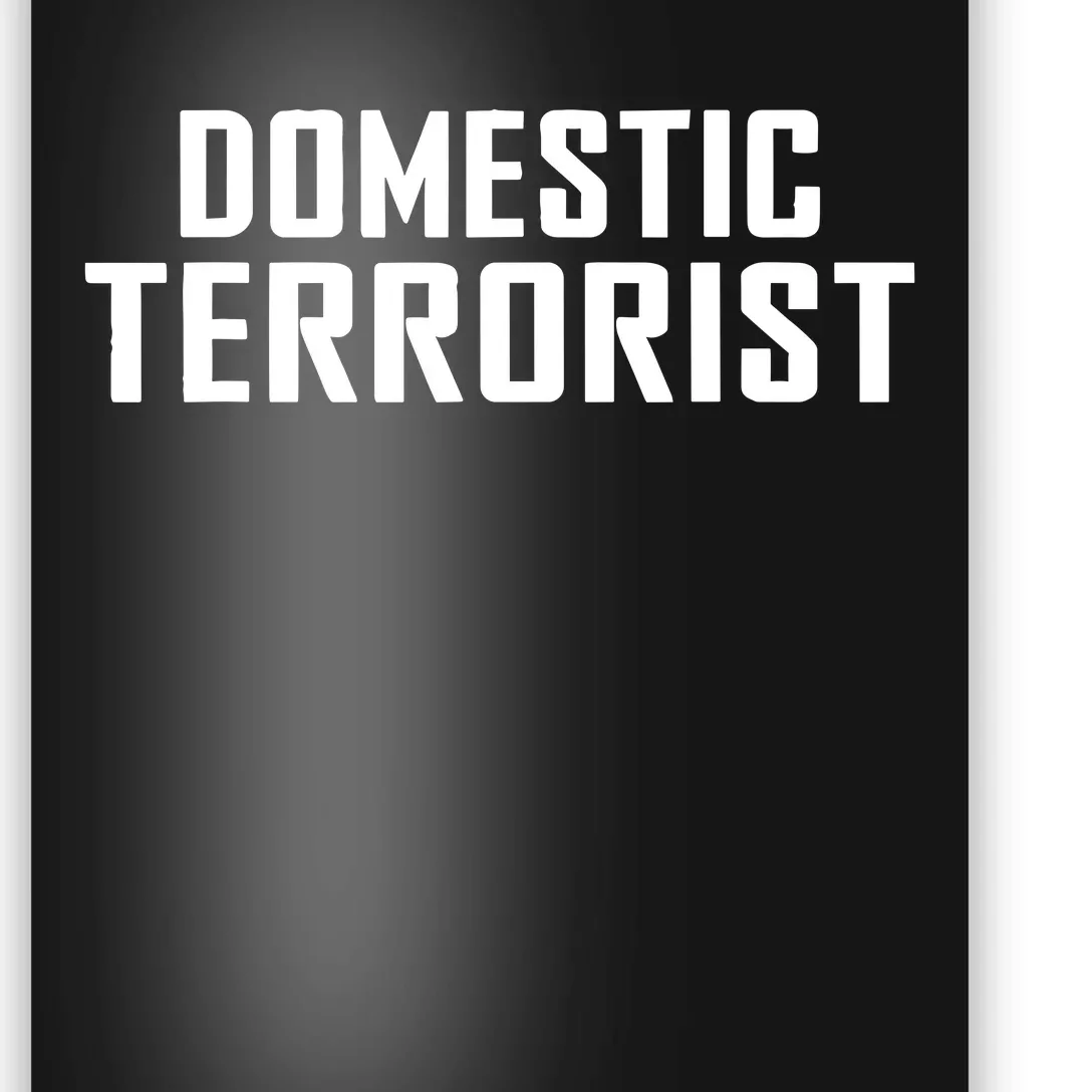 Domestic Terrorist Poster