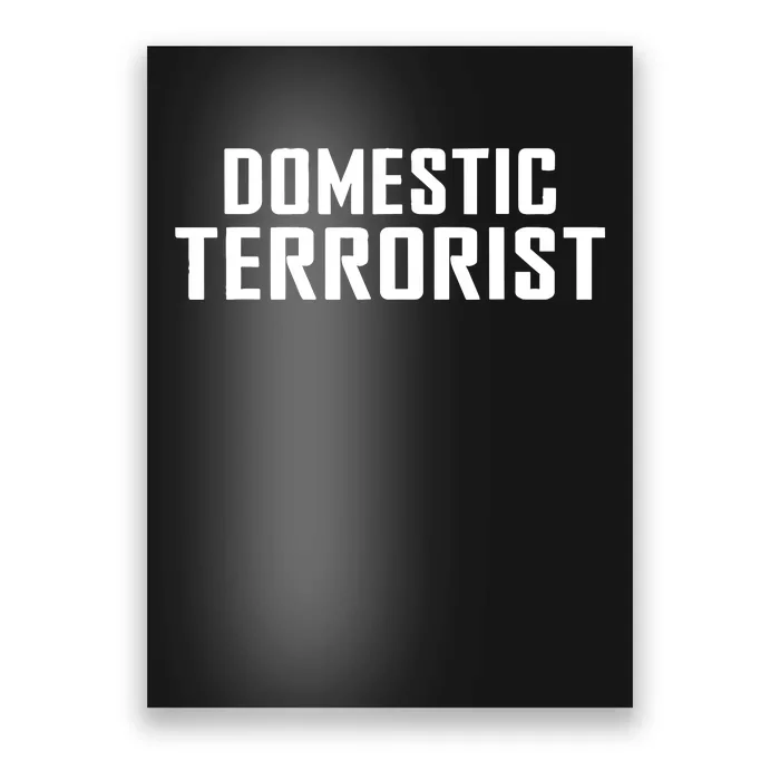 Domestic Terrorist Poster