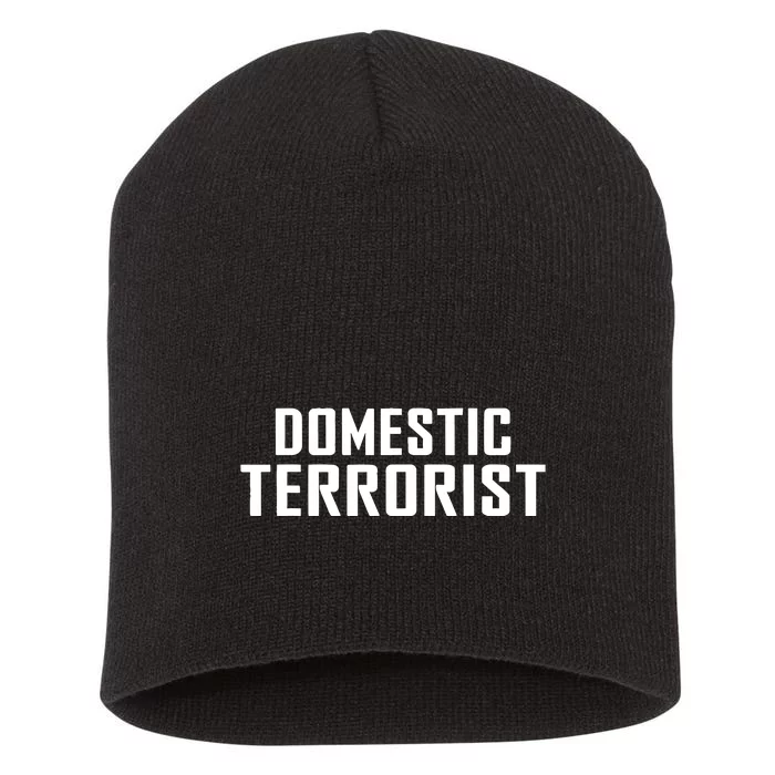 Domestic Terrorist Short Acrylic Beanie