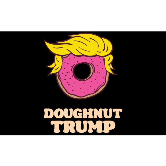 Donald Trump Doughnut Funny Humor Pun Donut Lover Bumper Sticker