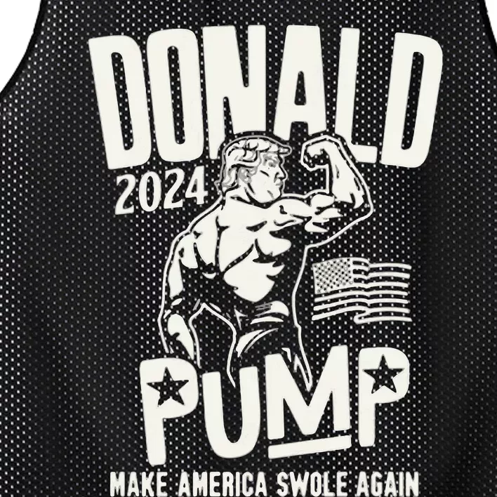 Donald Trump Election 2024 Donald Pump Make America Swale Again Mesh Reversible Basketball Jersey Tank