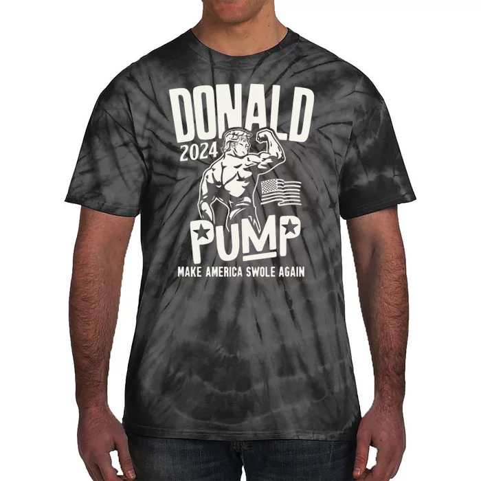 Donald Trump Election 2024 Donald Pump Make America Swale Again Tie-Dye T-Shirt