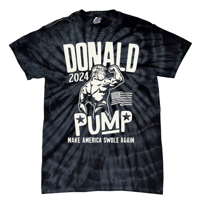 Donald Trump Election 2024 Donald Pump Make America Swale Again Tie-Dye T-Shirt