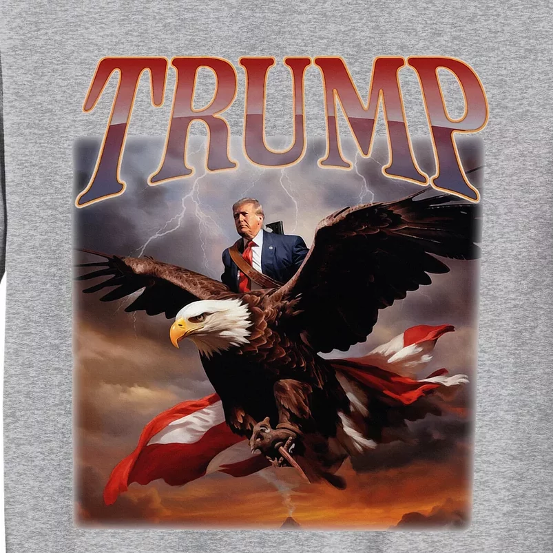 Donald Trump Eagle Usa President 2024 Tall Sweatshirt