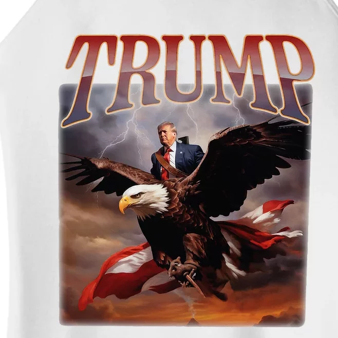 Donald Trump Eagle Usa President 2024 Women’s Perfect Tri Rocker Tank