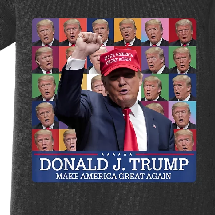 Donald Trump Era 2024 Trump Election Baby Bodysuit