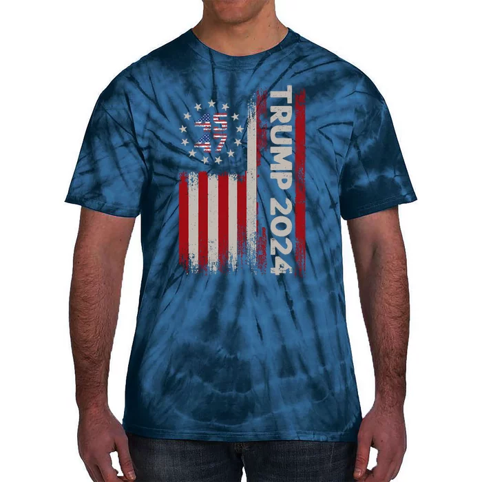 Donald Trump Election 2024 Tie-Dye T-Shirt