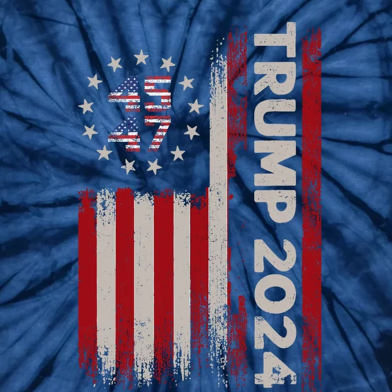 Donald Trump Election 2024 Tie-Dye T-Shirt