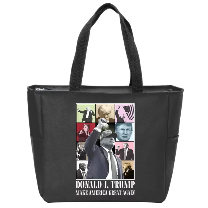 Donald Trump Eras Zip Tote Bag