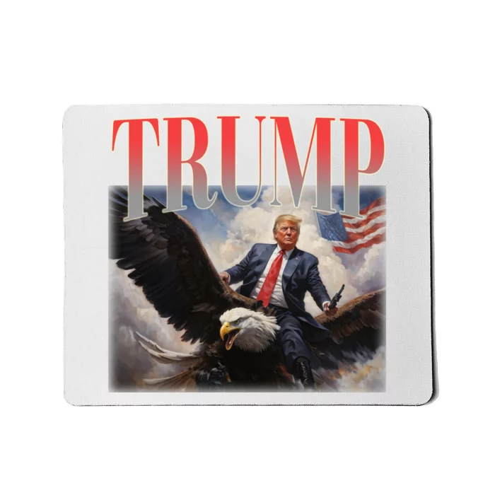 Donald Trump Eagle Usa Maga Mousepad