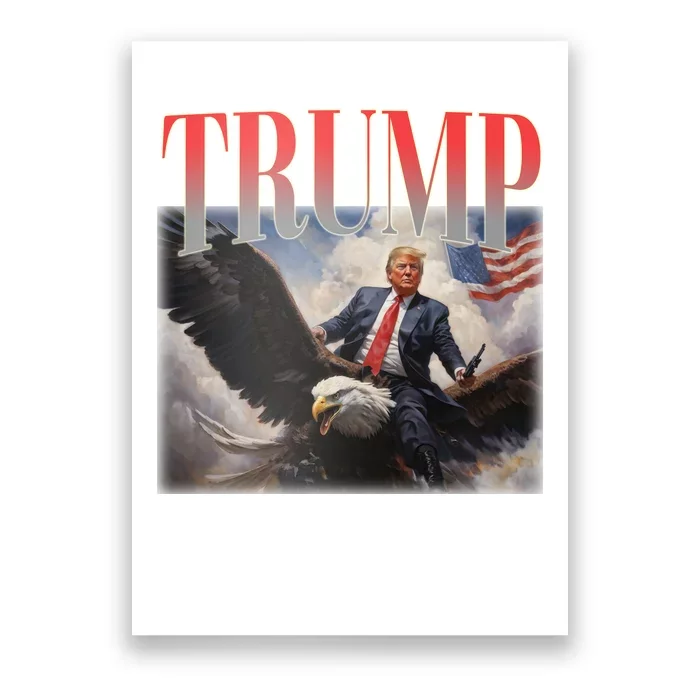 Donald Trump Eagle Usa Maga Poster