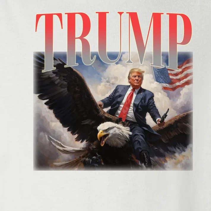 Donald Trump Eagle Usa Maga Toddler Long Sleeve Shirt