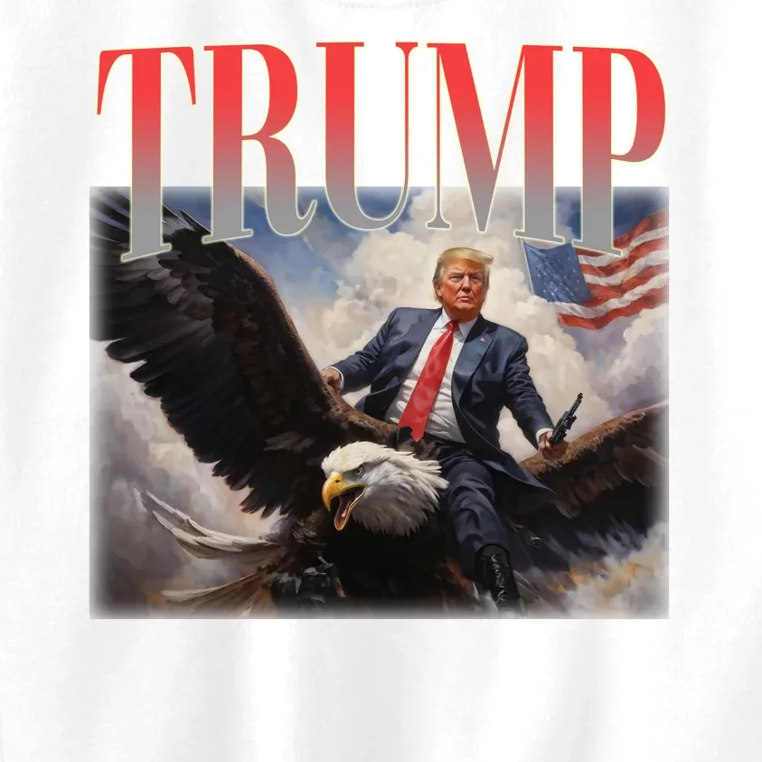 Donald Trump Eagle Usa Maga Kids Sweatshirt