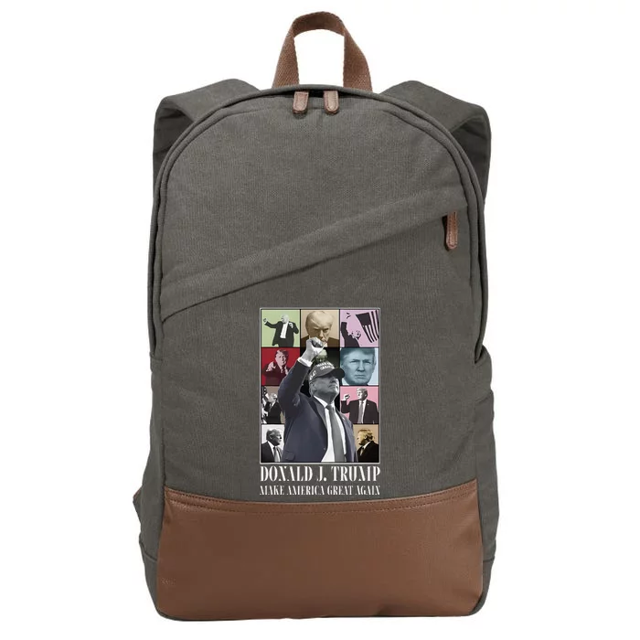 Donald Trump Eras Gift Cotton Canvas Backpack