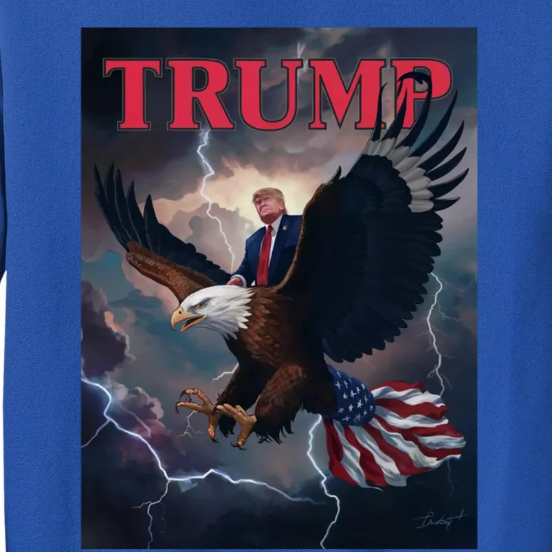 Donald Trump Eagle Usa President 2024 Take America Back Maga Funny Gift Sweatshirt