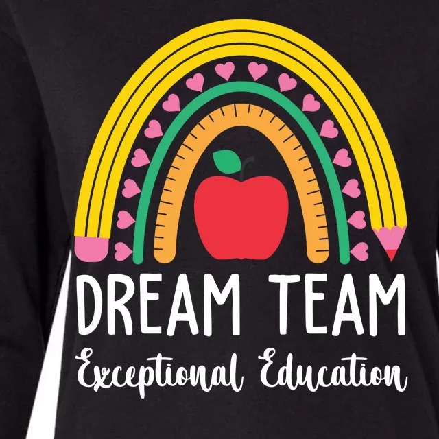 Dream Team Exceptional Education Gift For Teacher Womens Cotton Relaxed Long Sleeve T-Shirt