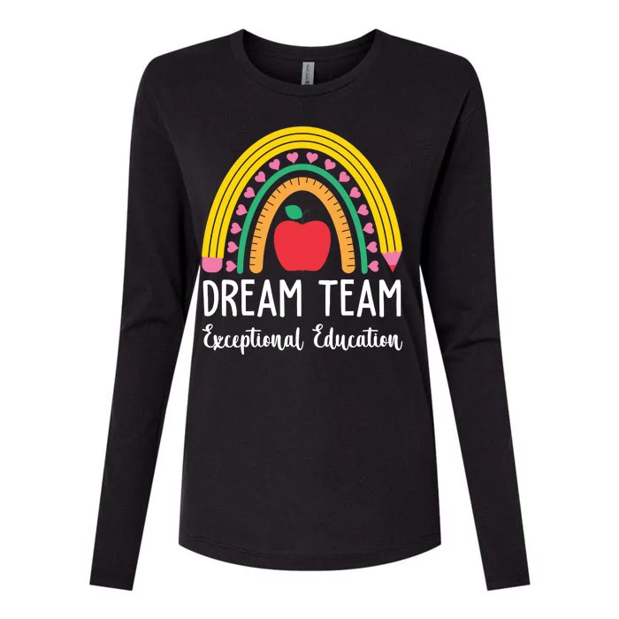 Dream Team Exceptional Education Gift For Teacher Womens Cotton Relaxed Long Sleeve T-Shirt