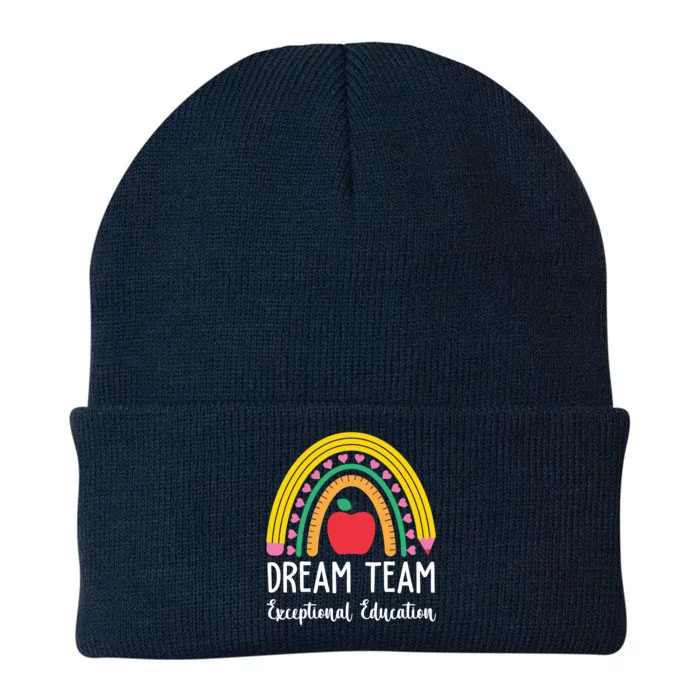 Dream Team Exceptional Education Gift For Teacher Knit Cap Winter Beanie