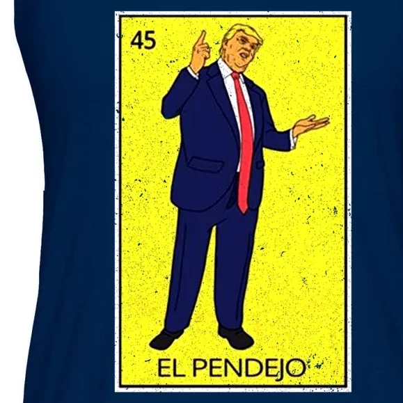 Donald Trump El Pendejo Ladies Essential Flowy Tank