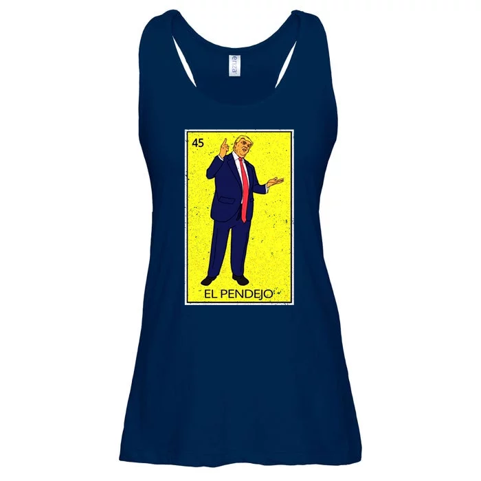 Donald Trump El Pendejo Ladies Essential Flowy Tank