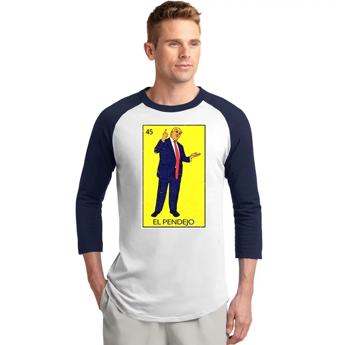 Donald Trump El Pendejo Baseball Sleeve Shirt