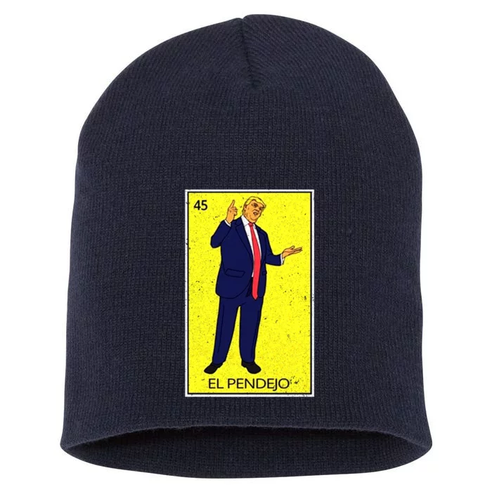 Donald Trump El Pendejo Short Acrylic Beanie