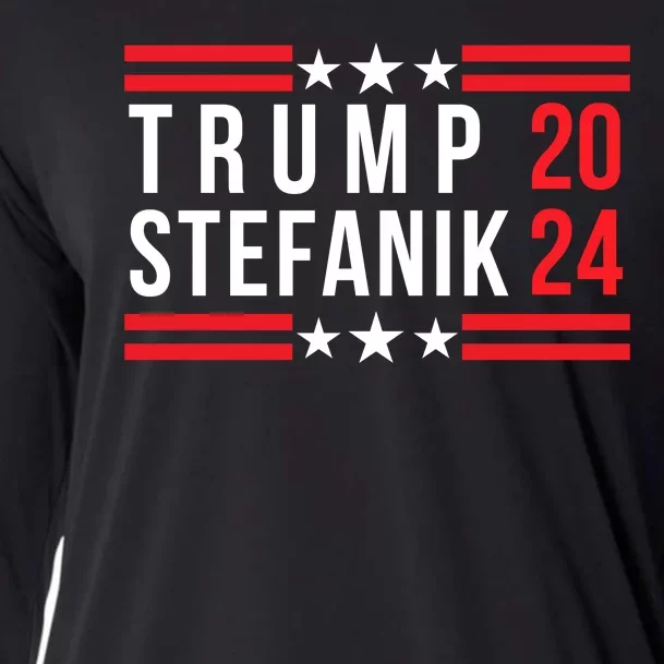 Donald Trump Elise Stefanik Election 2024 Trump Stefanik 2024 Cooling Performance Long Sleeve Crew