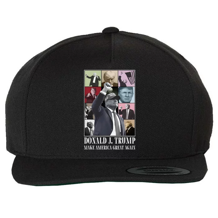 Donald Trump Eras Wool Snapback Cap