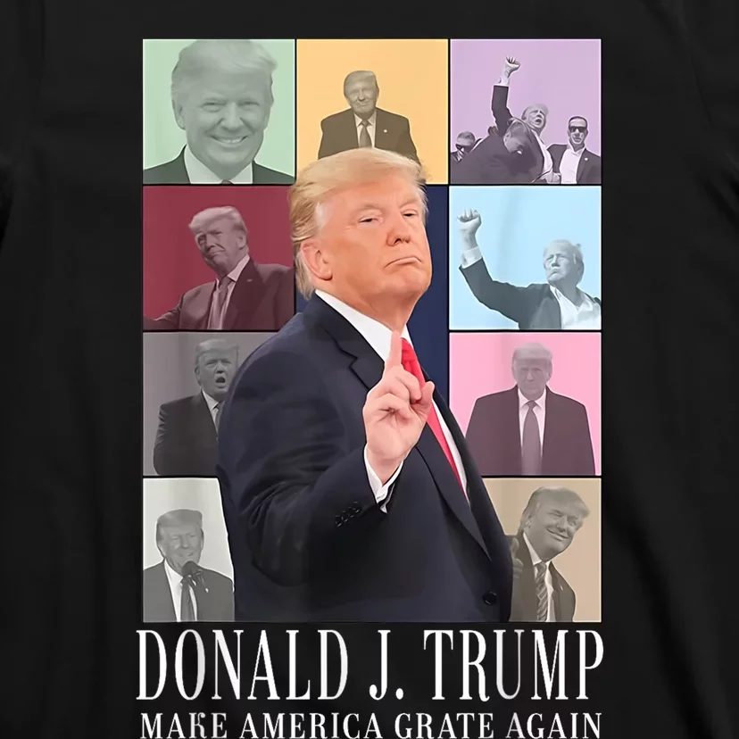 Donald Trump Era Funny Music Vote Trump For President 2024 T-Shirt