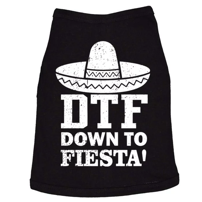 DTF Down To Fiesta Doggie Tank