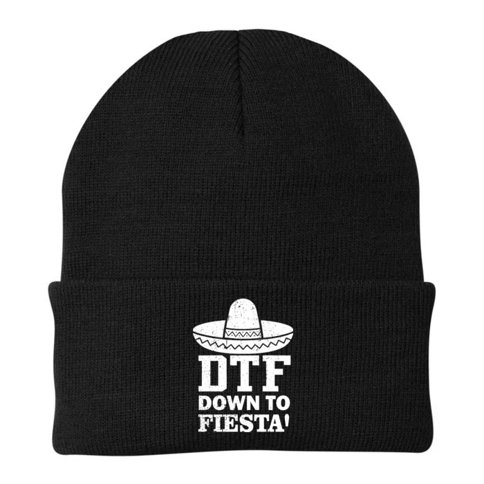 DTF Down To Fiesta Knit Cap Winter Beanie