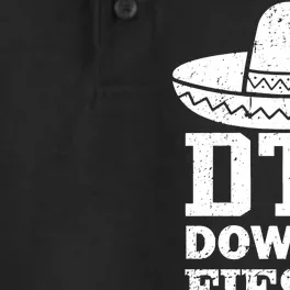 DTF Down To Fiesta Dry Zone Grid Performance Polo