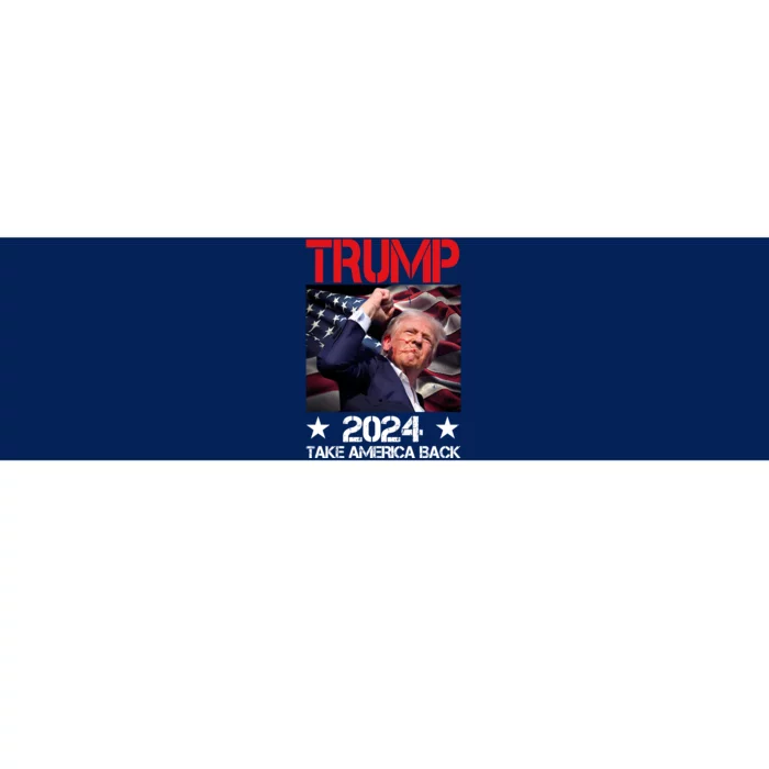 Donald Trump Fist Pump Take America Back 2024 Usa Bumper Sticker