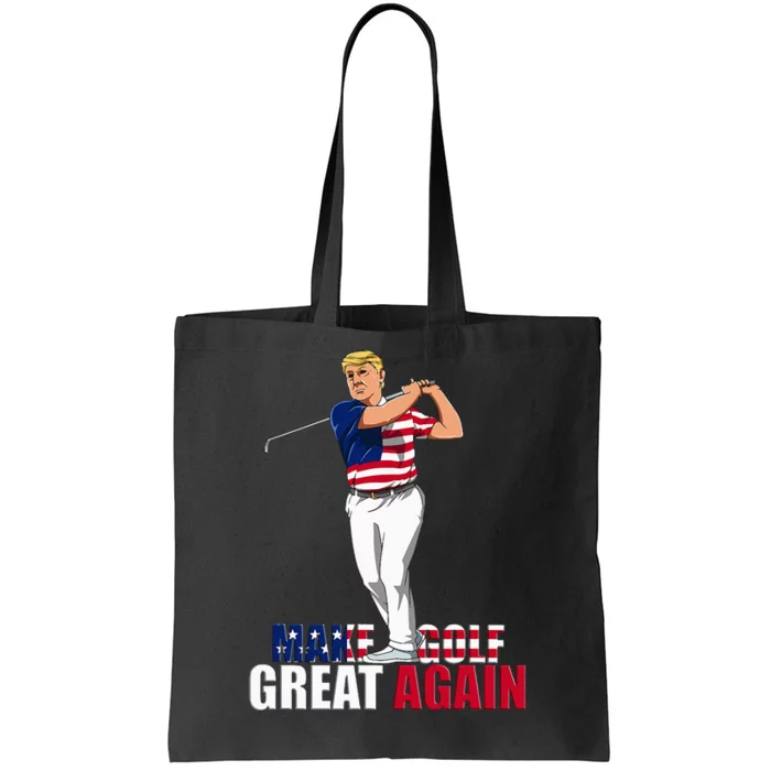 Donald Trump Funny Golf Gift Tote Bag