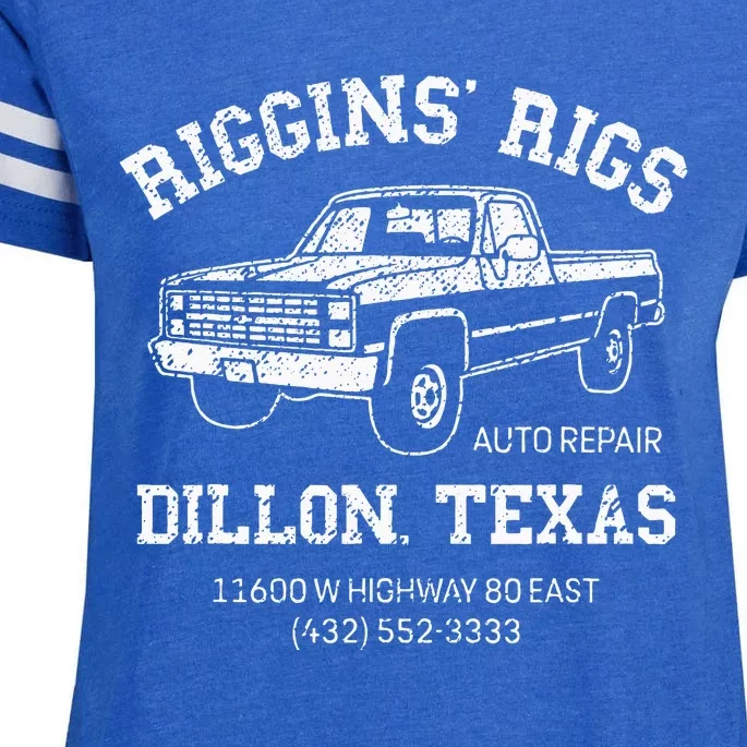 Dillon Texas Football Fan Auto Repair Riggins Rigs Enza Ladies Jersey Football T-Shirt