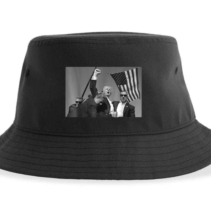 Donald Trump Fist Pump Gift Sustainable Bucket Hat