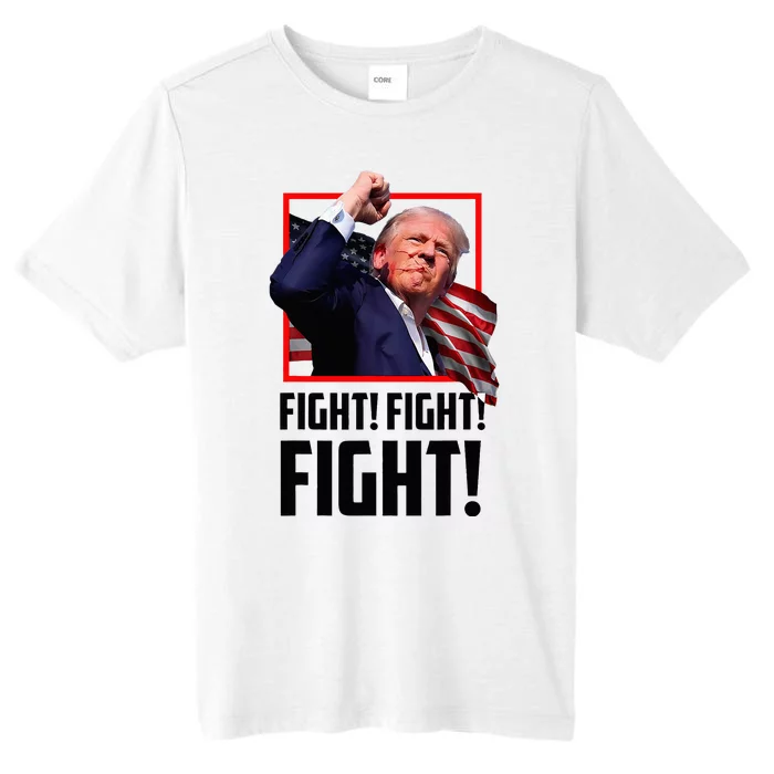 Donald Trump Fight Fighting Fighters Supporters Americans ChromaSoft Performance T-Shirt